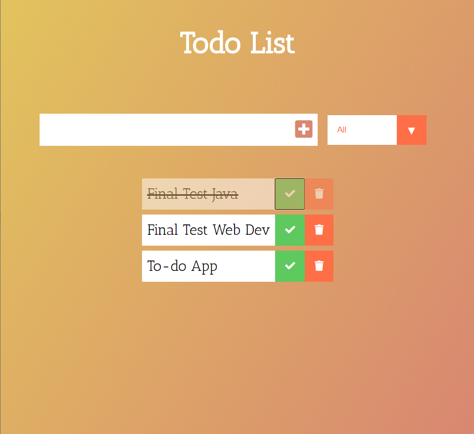 Todo Application
